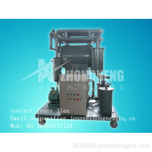 Easy-Moving Dielectric Oil Recovery Machine, Oil Dehydration Machine